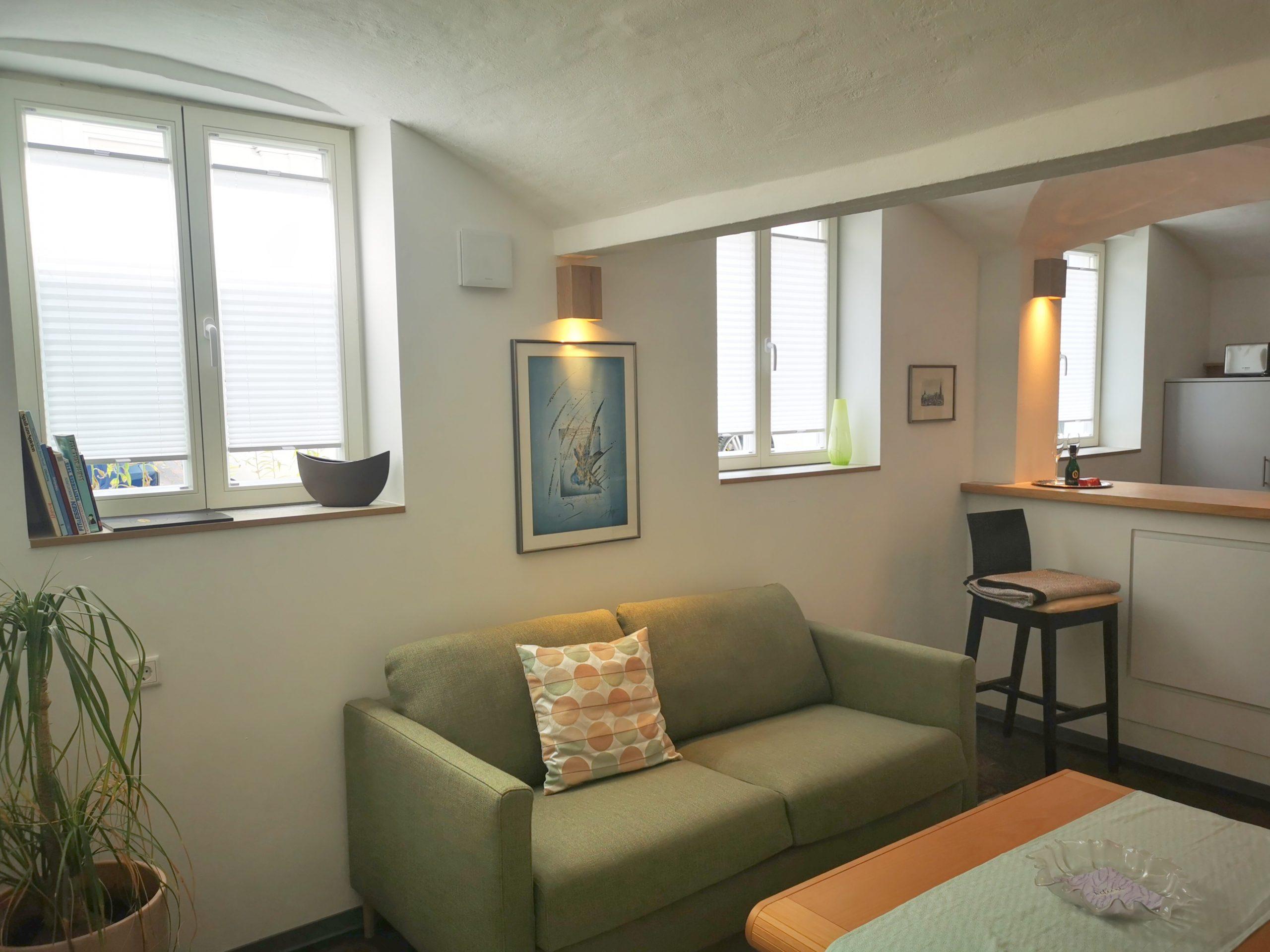 Ferienwohnung Wohnraum Drachenhöhle Wiebke