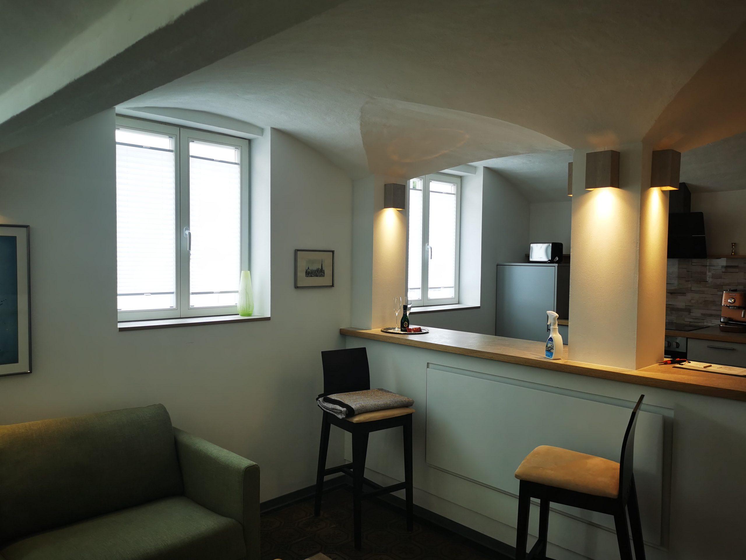 Ferienwohnung Wohnraum Drachenhöhle Wiebke